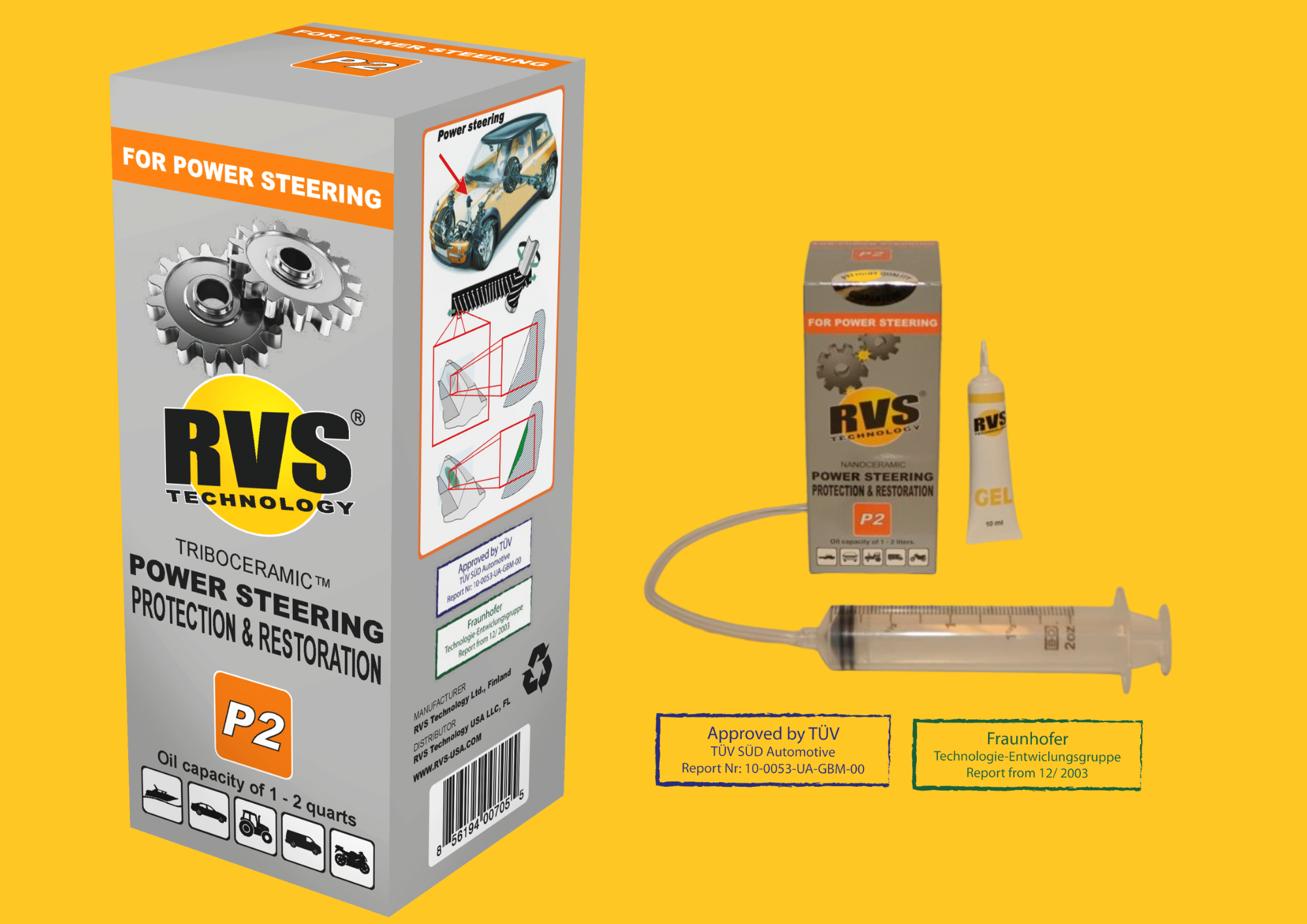RVS Power steering protection & restoration
