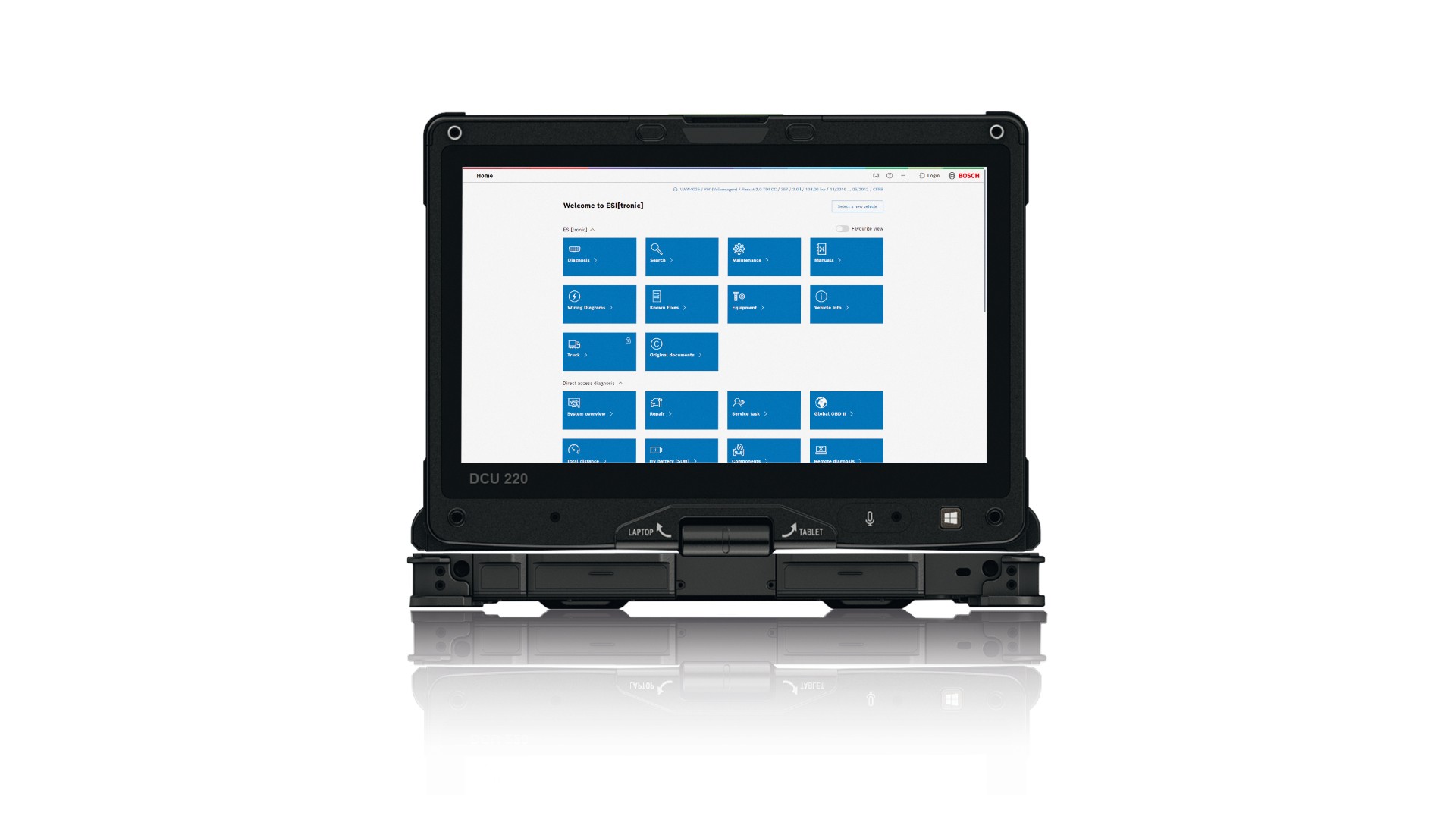 ESI[tronic] Diagnostic Software
