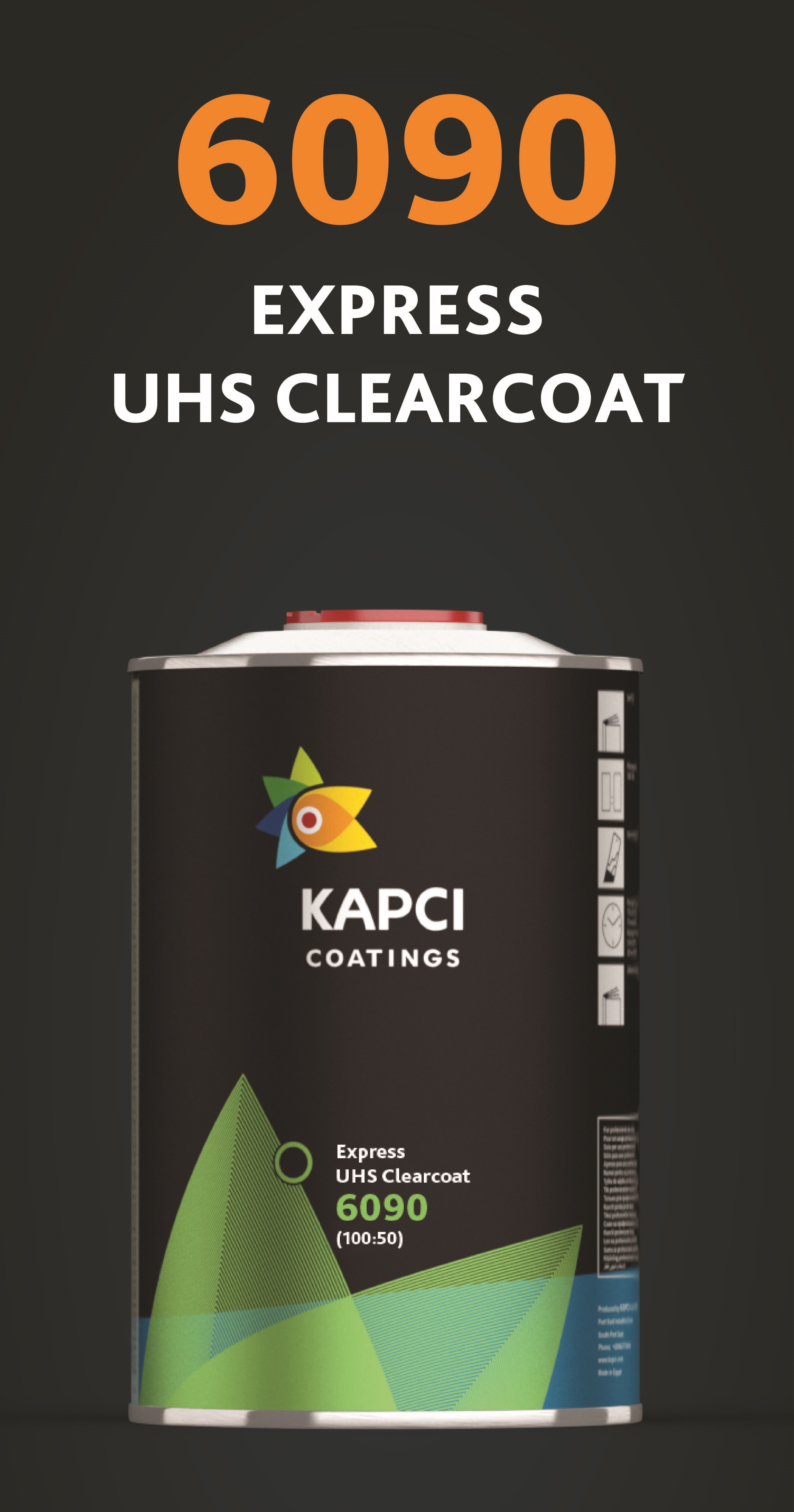 KAPCI 6090 Express UHS Clear Coat