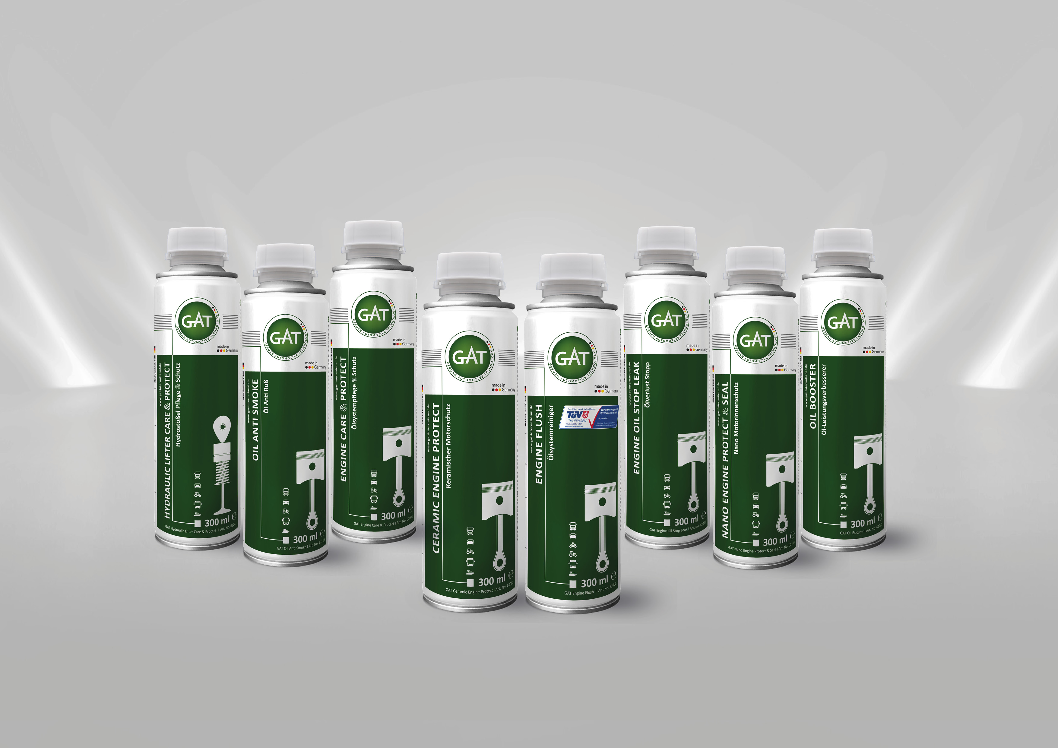 GAT Produkte für Ölsysteme