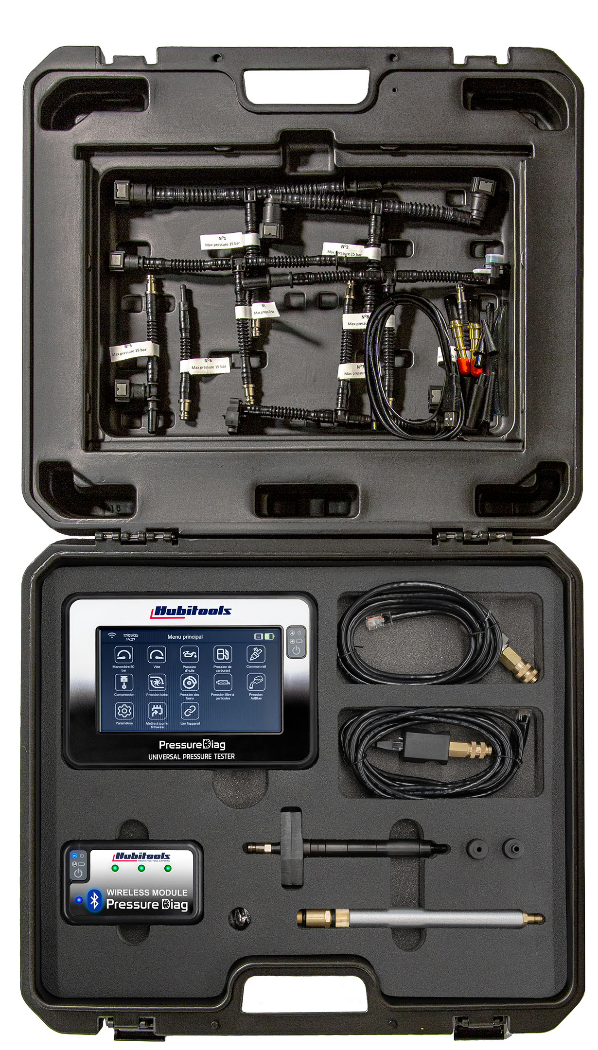 UNIVERSAL DIGITAL PRESSURE TESTER 2.0 WITH WIRELESS MODULE (HU35060)