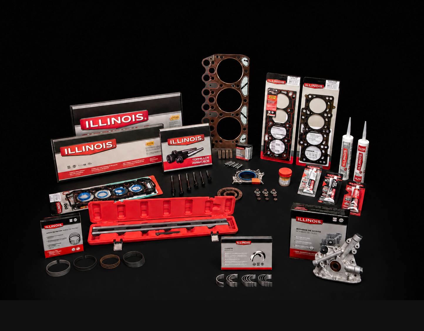 Engine Gaskets (MLS, Fiber, MetalGraf®)