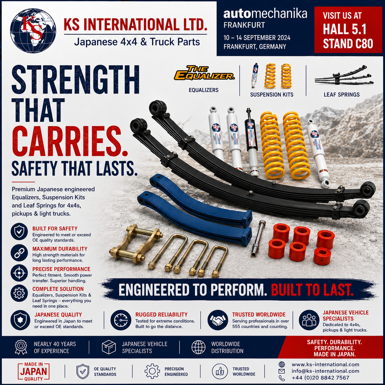Equalizer, Suspension & MRK King Pin Solutions