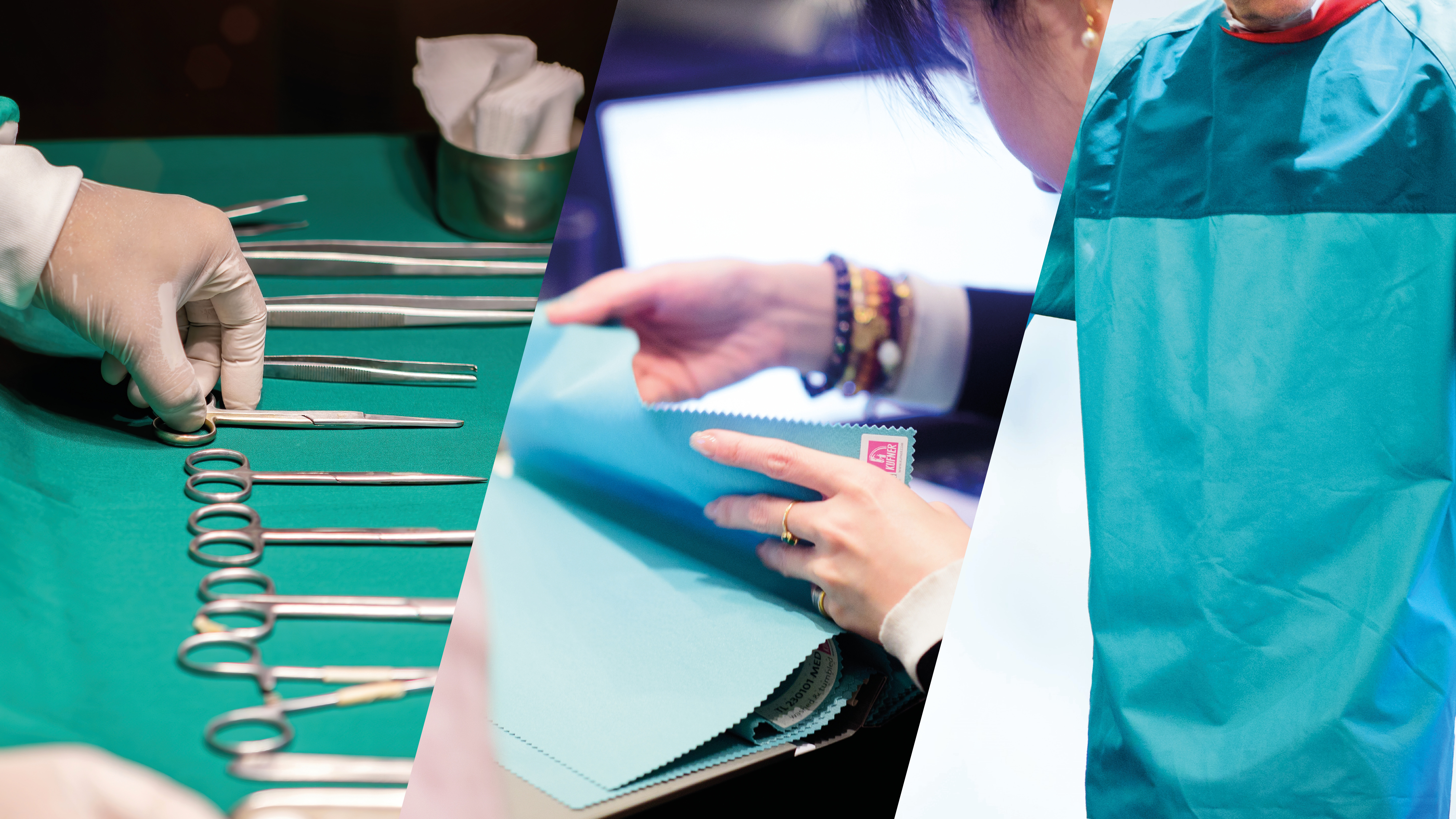 MEDICAL TEXTILES FOR REUSE APPLICATION