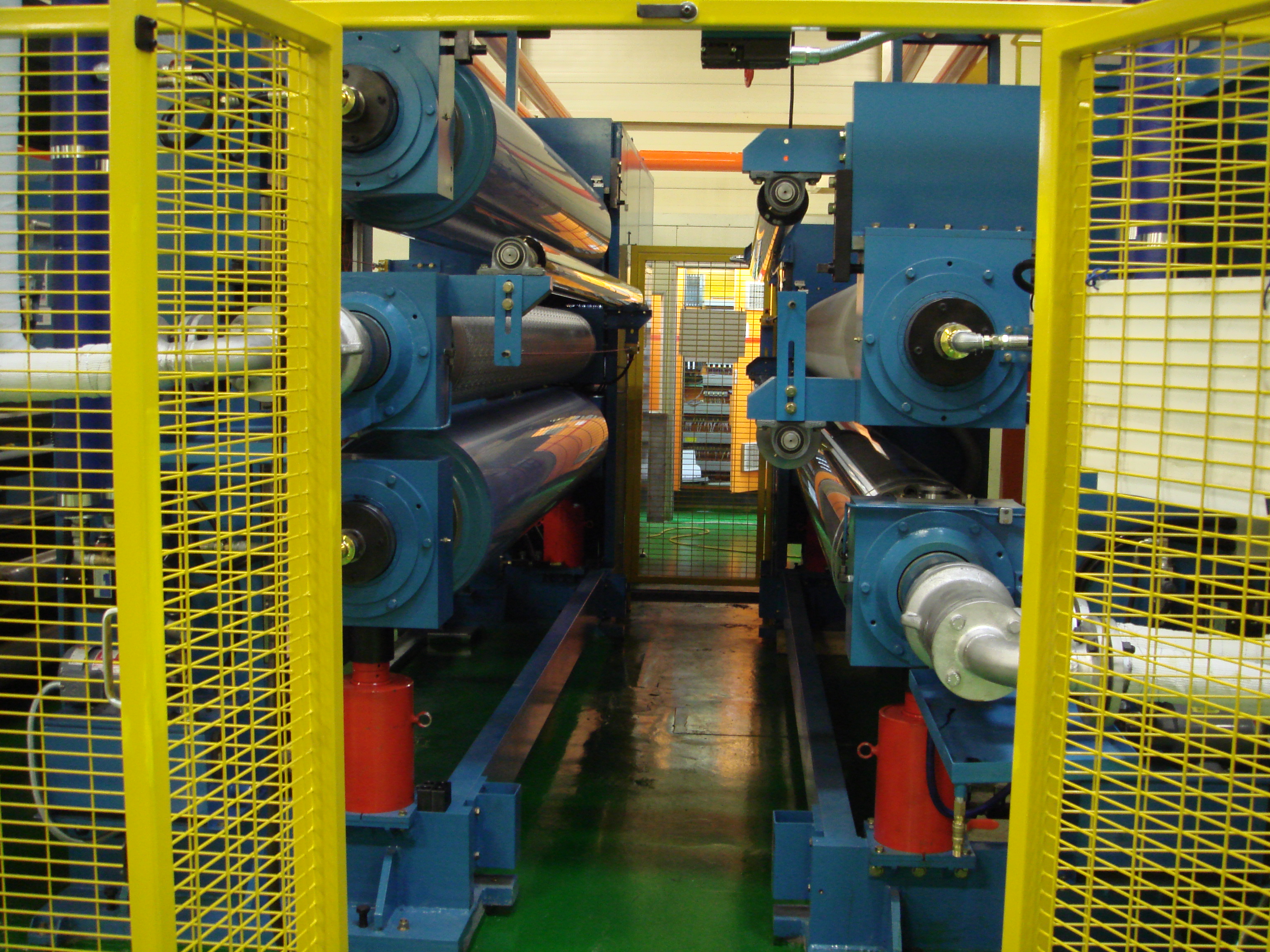 Calender and Embossing Machine