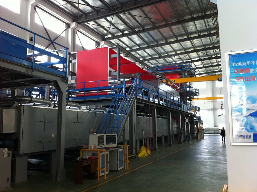 COATING AND LACQUERING LINE FOR TENTS AND TARPAULIN 3600 mm ROLLER WIDTH