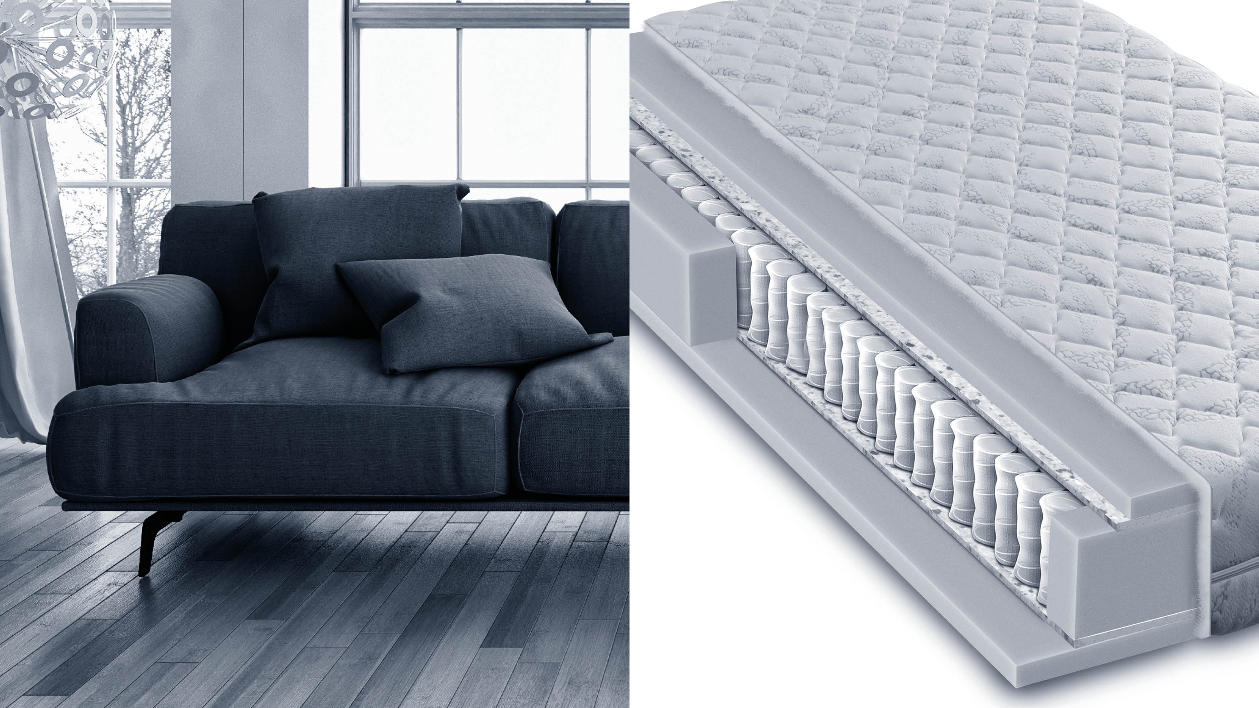 Spacer fabrics for home