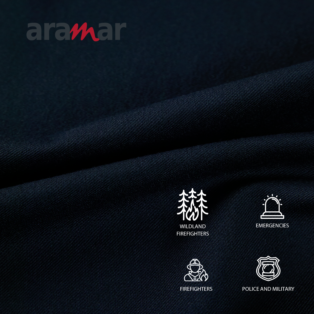 Aramar - Fire resistant fabric for firefighters