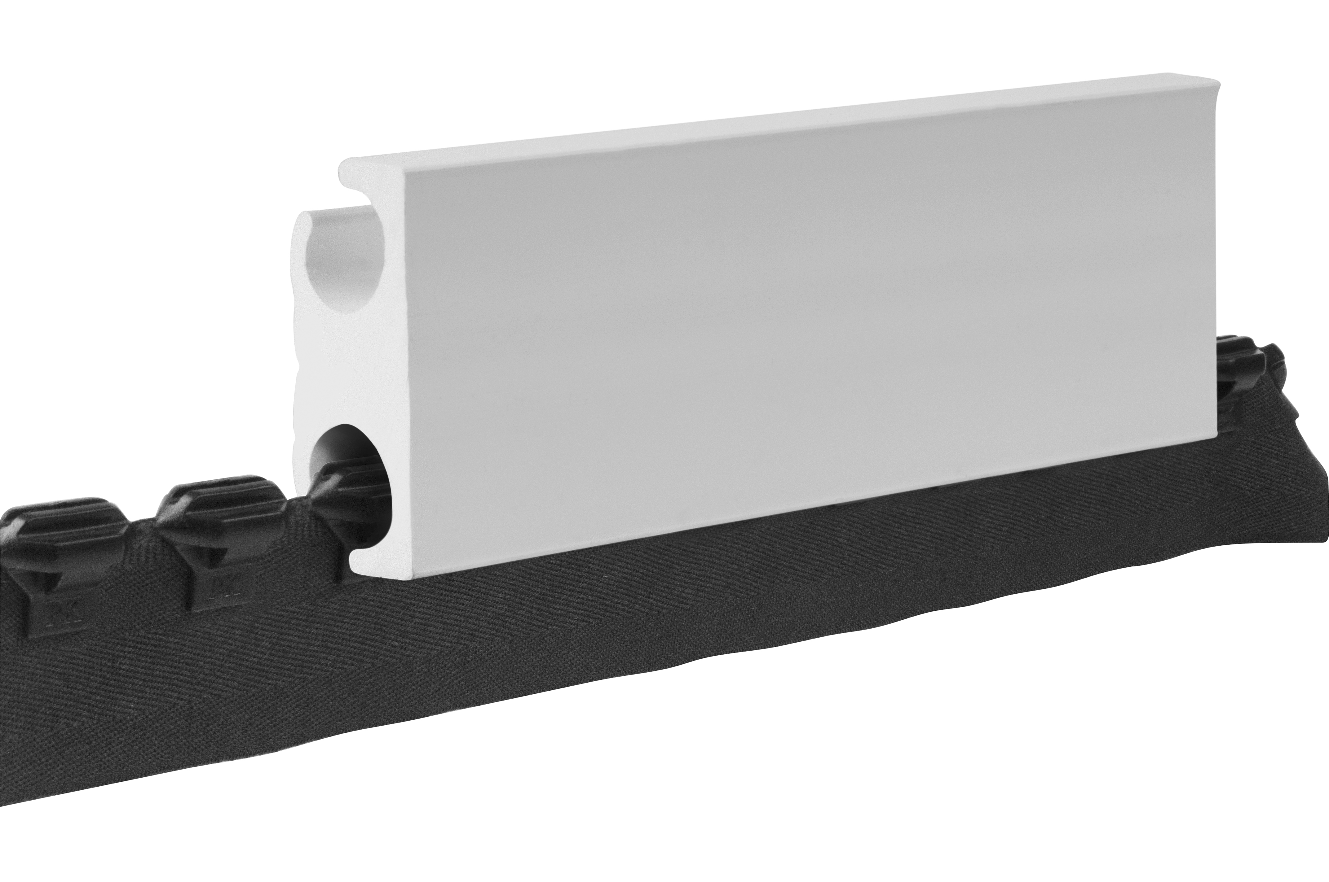Paskal Zippers and Fasteners Rail / track zipper for Hurricane / extreme weather protection screens