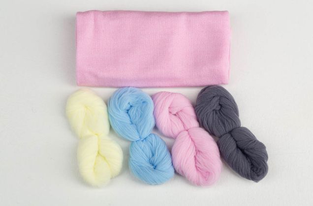 Algae Dyed Yarns