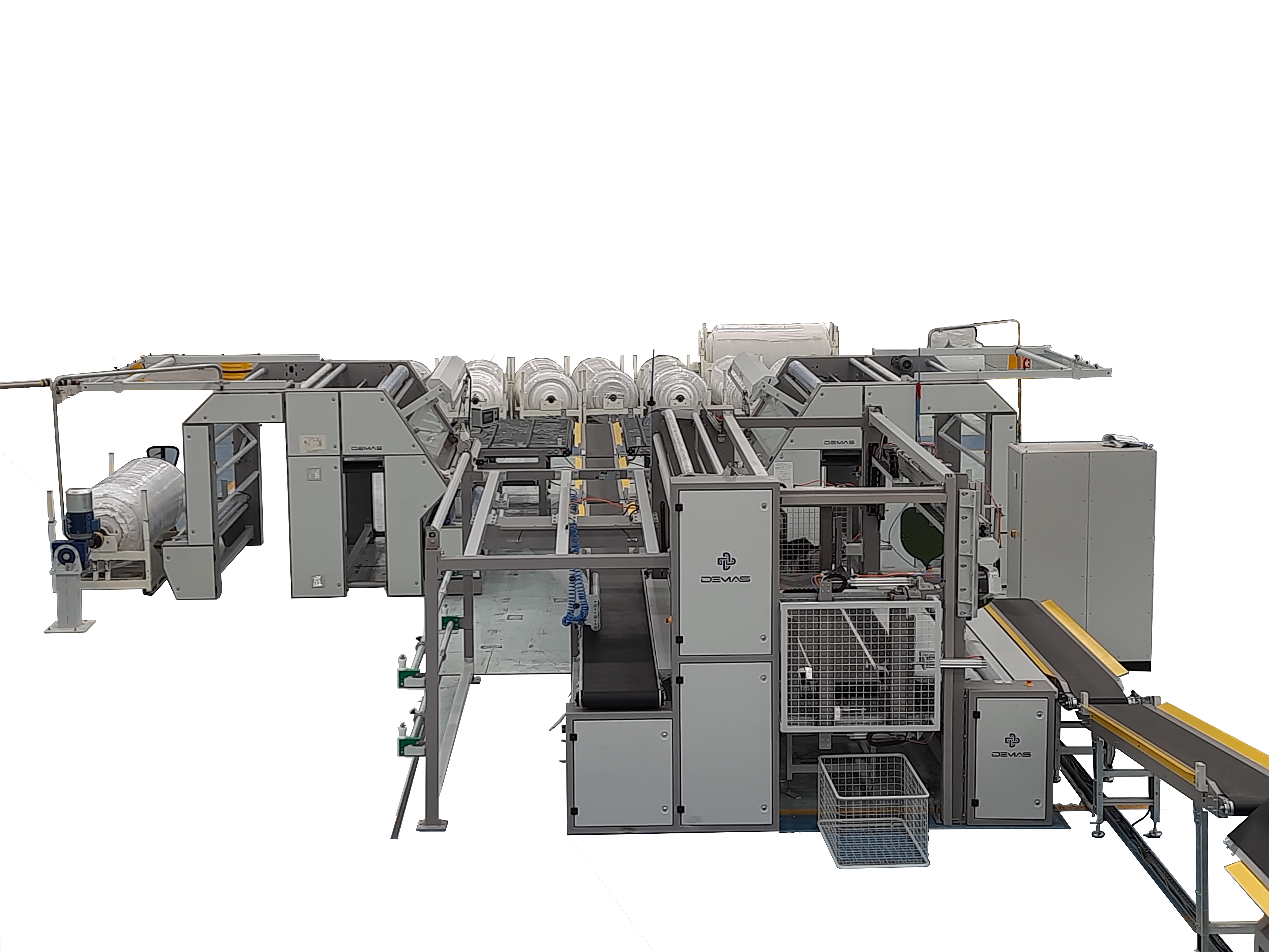 PK.750 FULLY AUTOMATIC FABRIC ROLL PACKING MACHINE