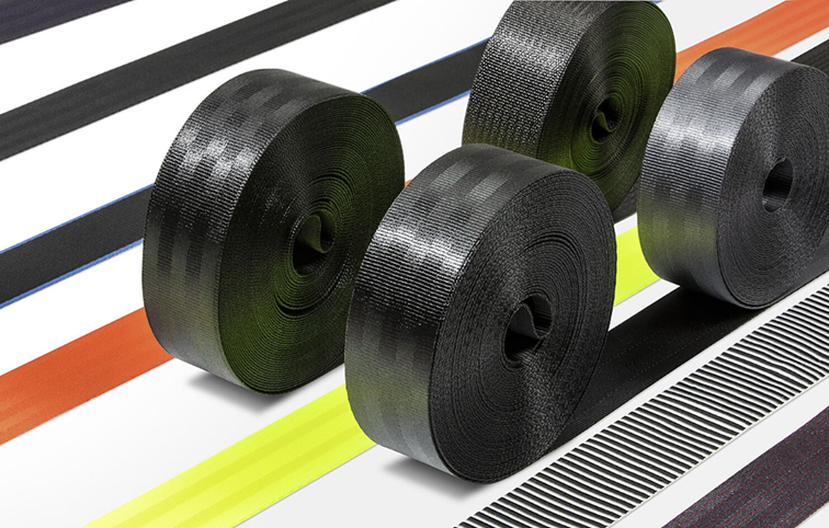 Ecotech Automotive seatbelt Polyester webbing