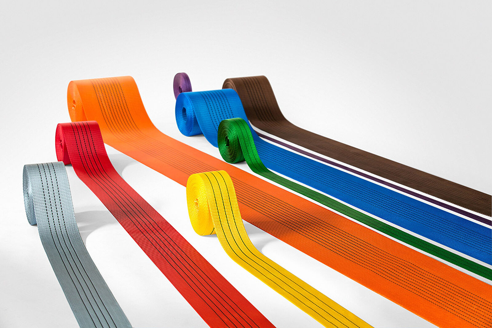 6153 050 25 7.5t 50 mm Pes Lashing webbing 