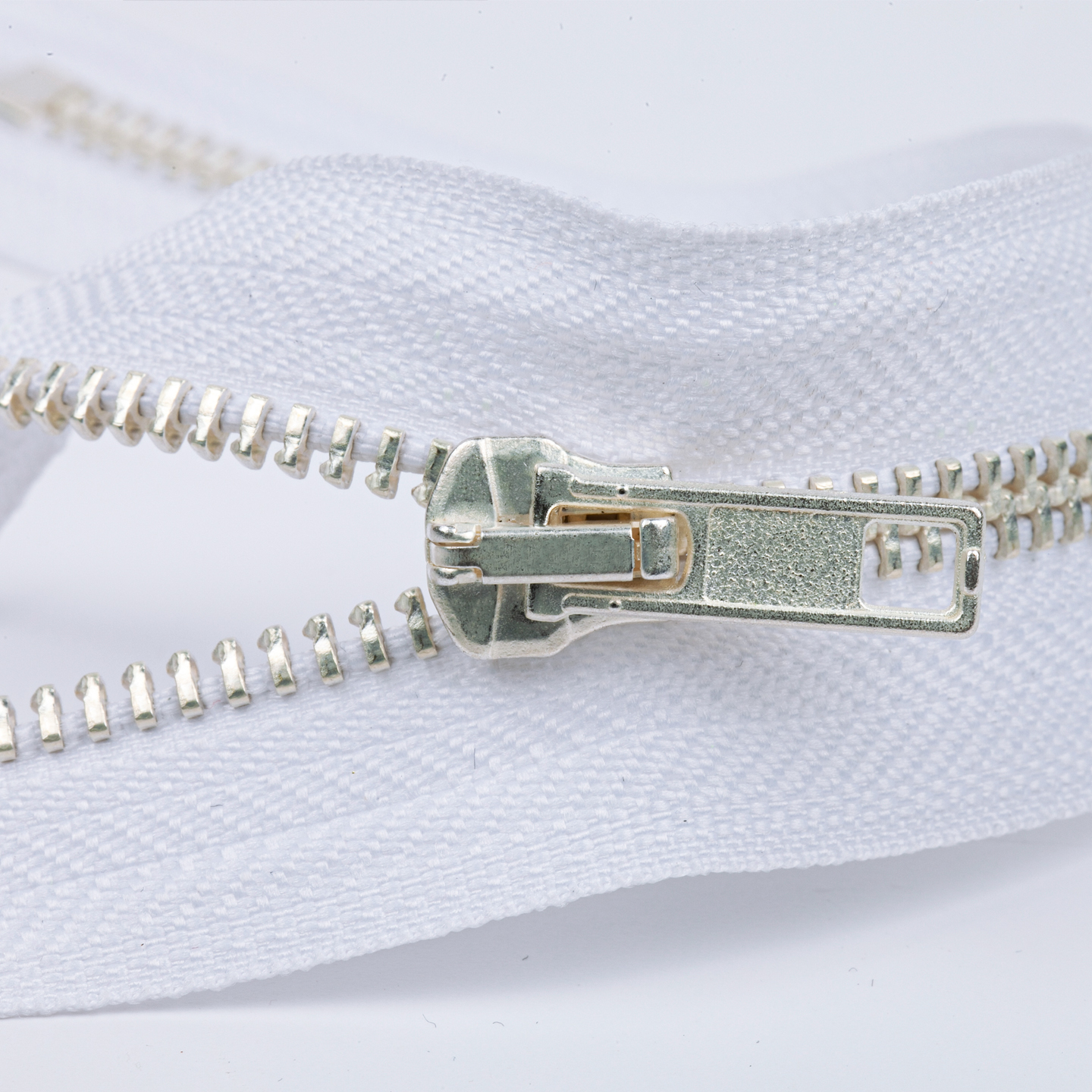 Antibacterial Silver Zipper