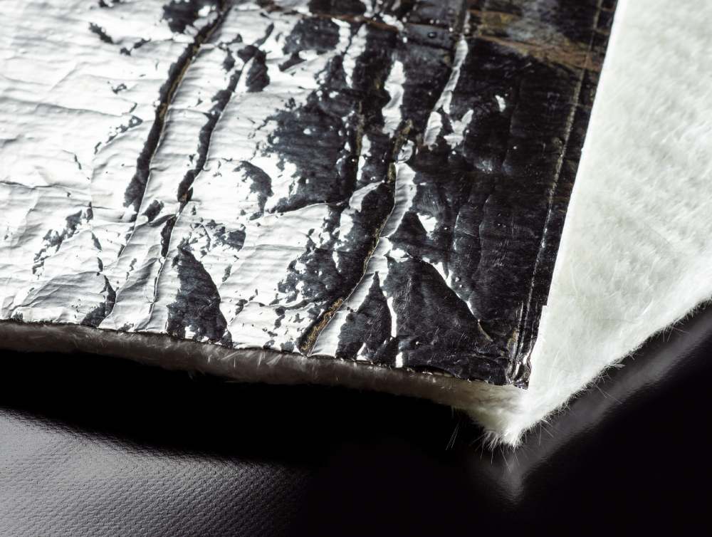 Needle-Punched Glass Felt with Aluminum Lamination