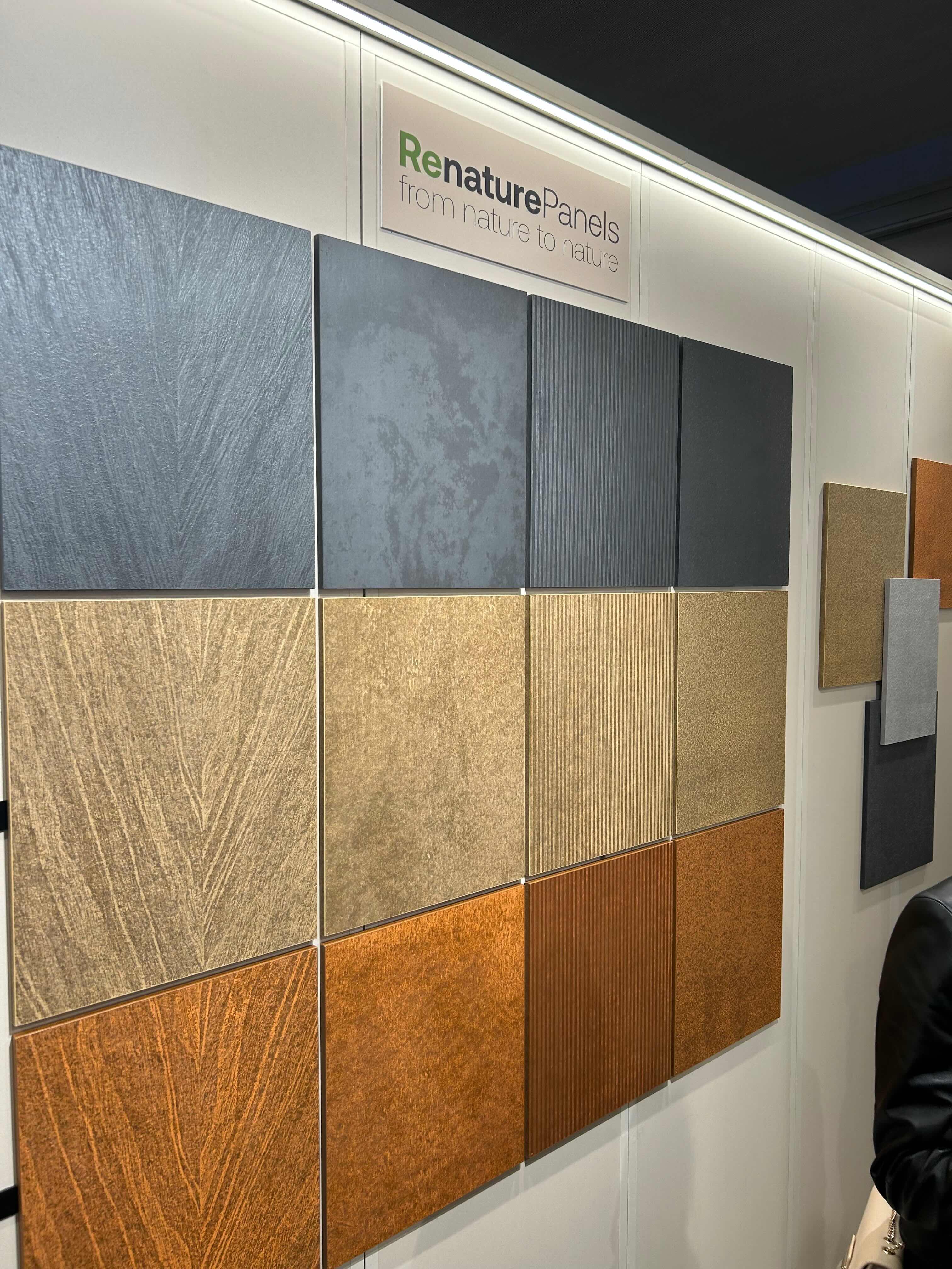 Boards from Recycled Textiles