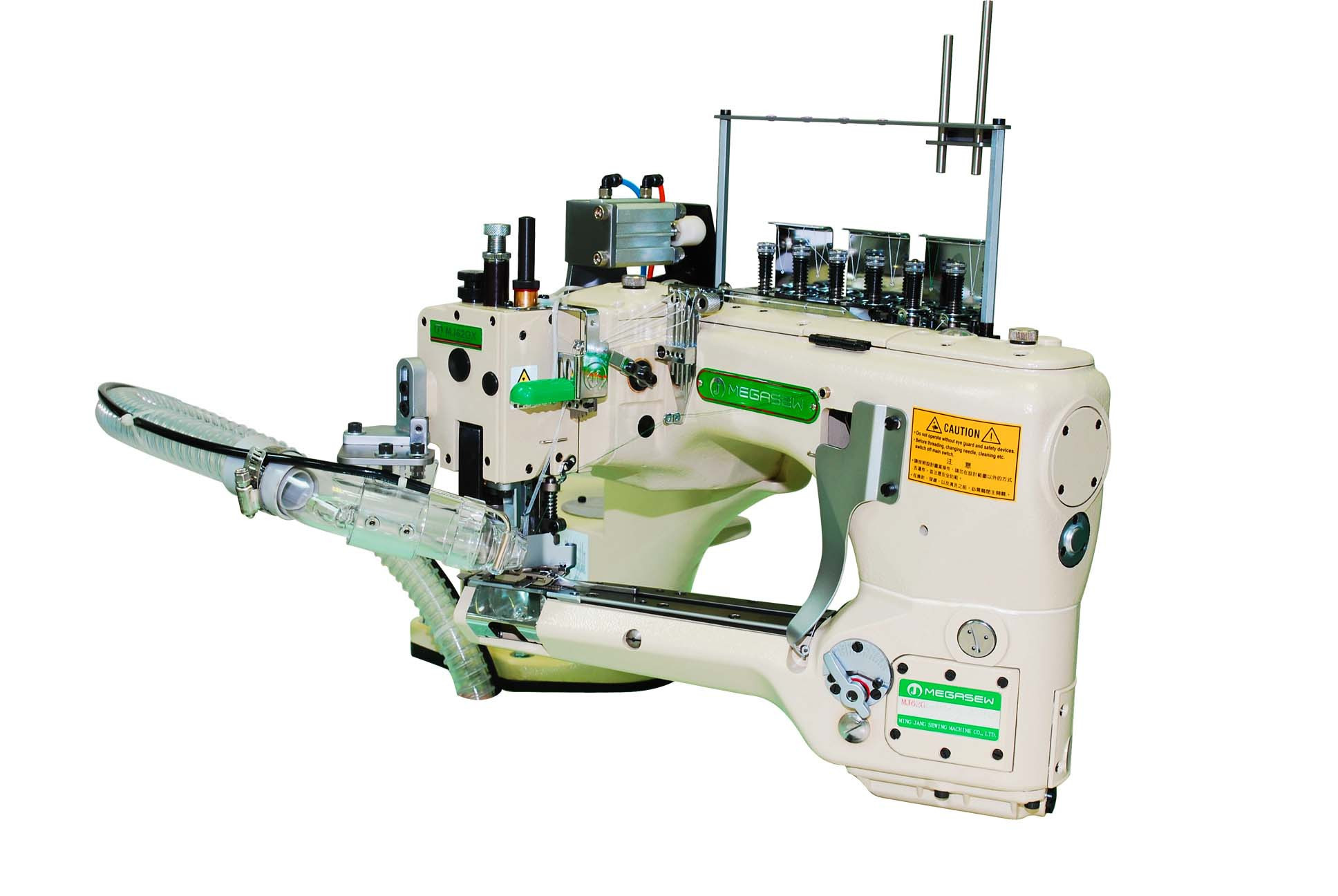 Five-Needle-Flatseamer for processing of technical textiles