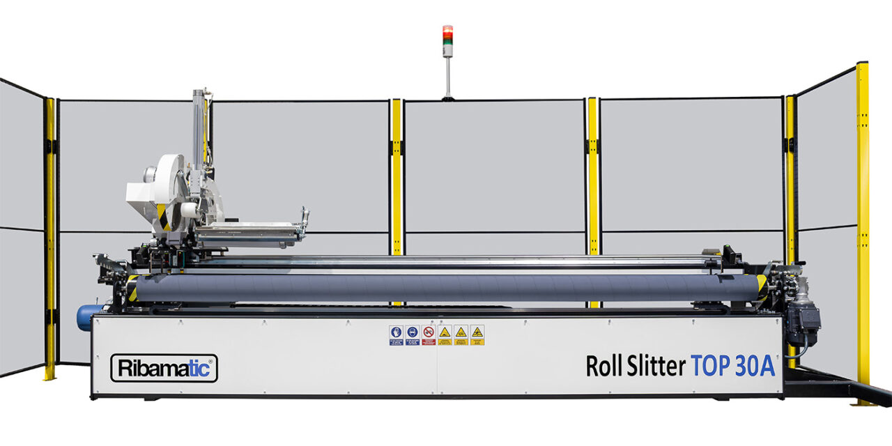 Automatic roll slitter TOP30A
