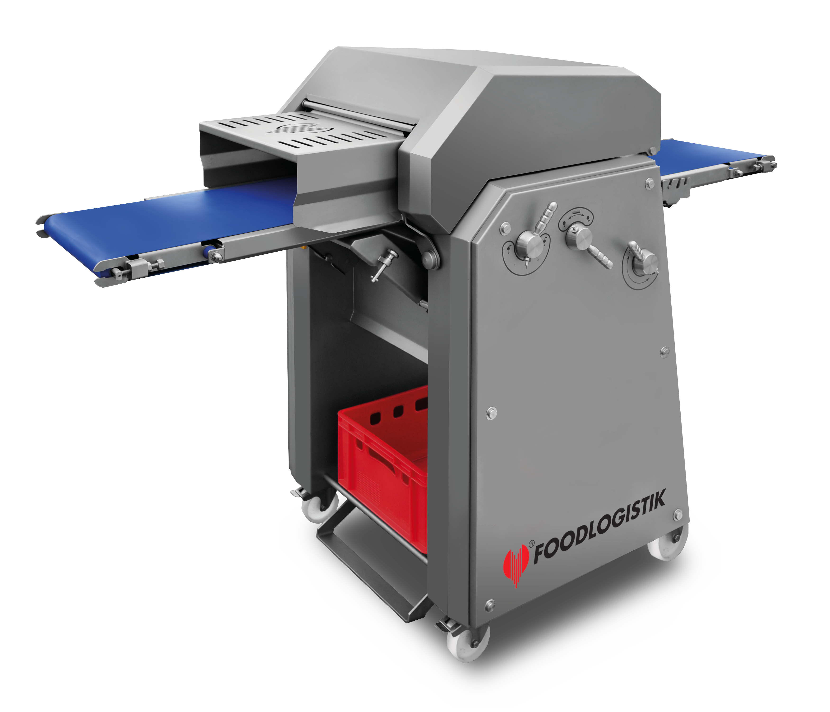 Meat dicer - capacity 140 - FOODLOGISTIK Fleischereimaschinen GmbH -  stainless steel / high-performance