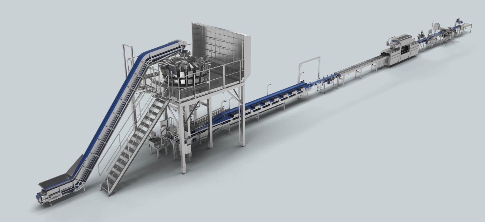 Multihead weigher - MHW SF Sensor Gate