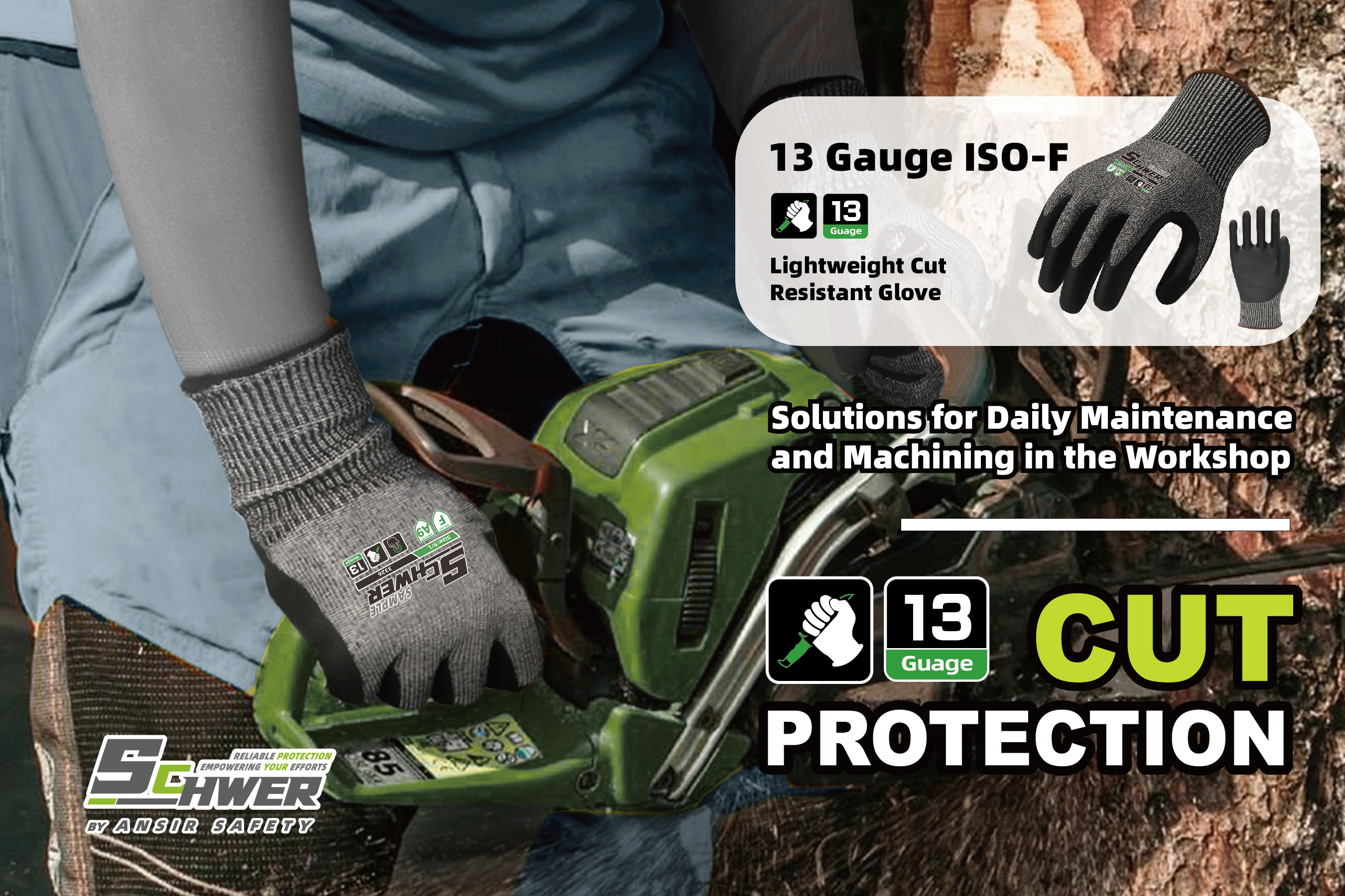 Exteme High Cut Resistant Hand Protection