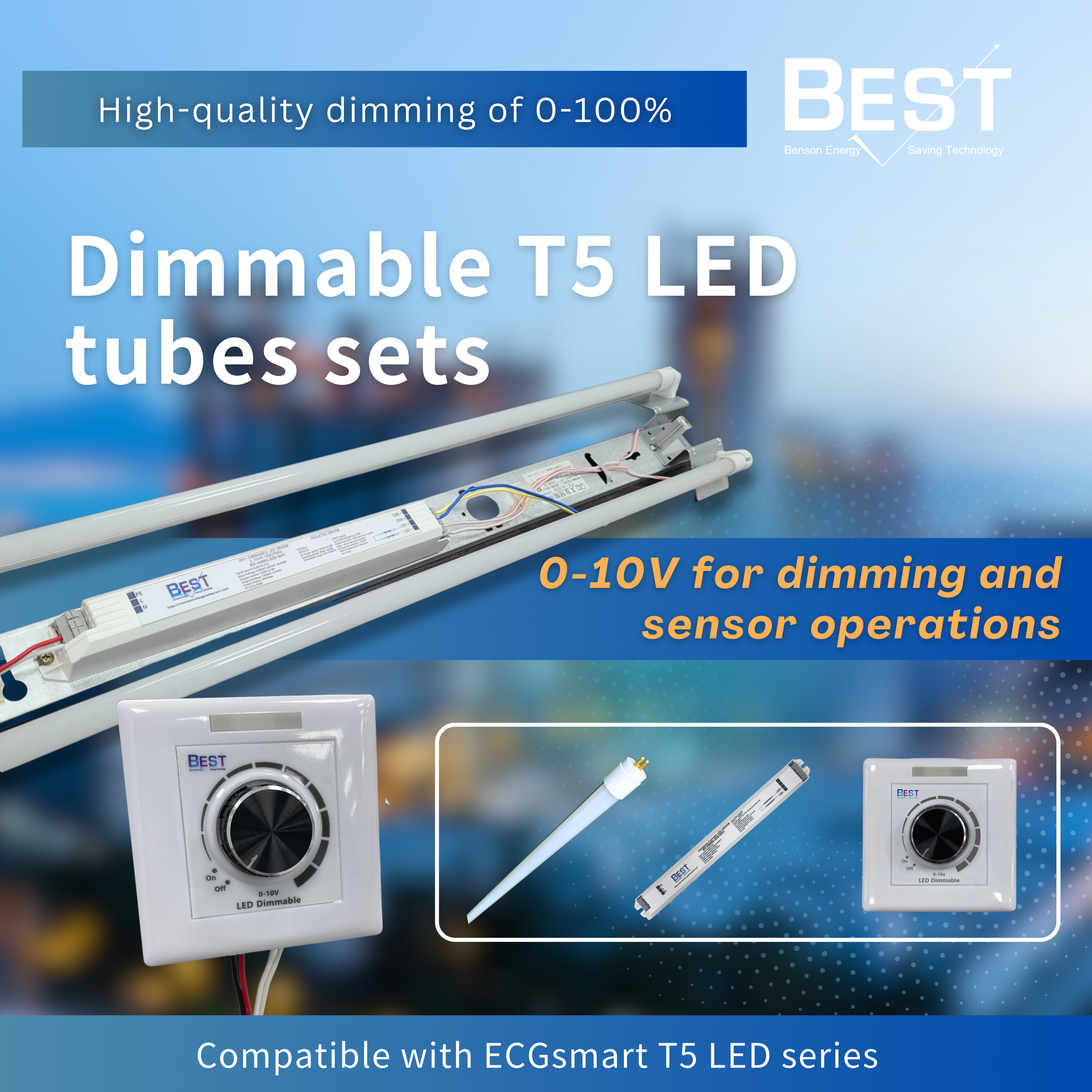 T5 288mm LED tube electronic ballast compatible T5 LED, Led lighting  manufacturer, Office lighting, Led tube replacement, Plc led, 2G11 led
