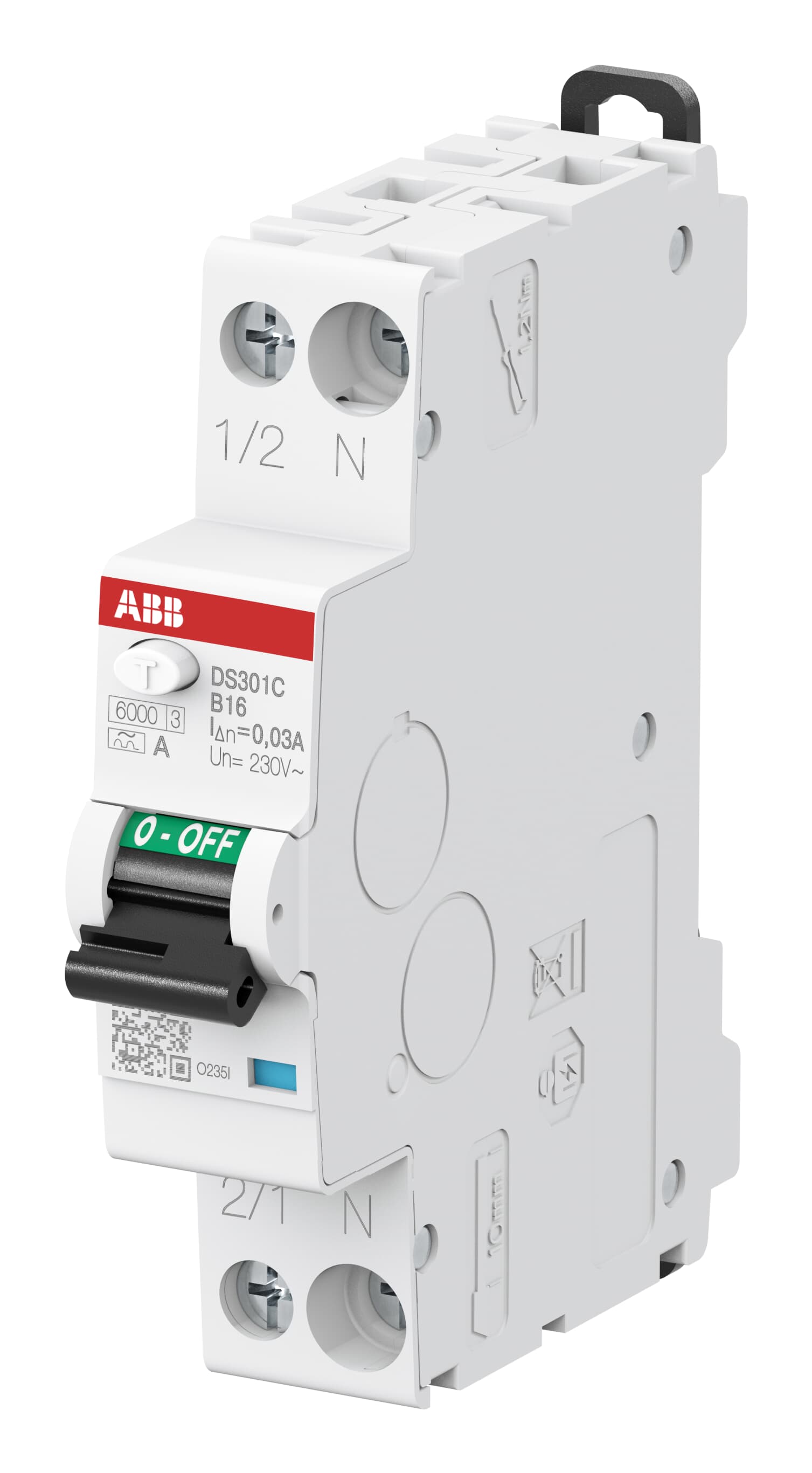 Kompakter FI/LS Schalter DS301C in 1 TE