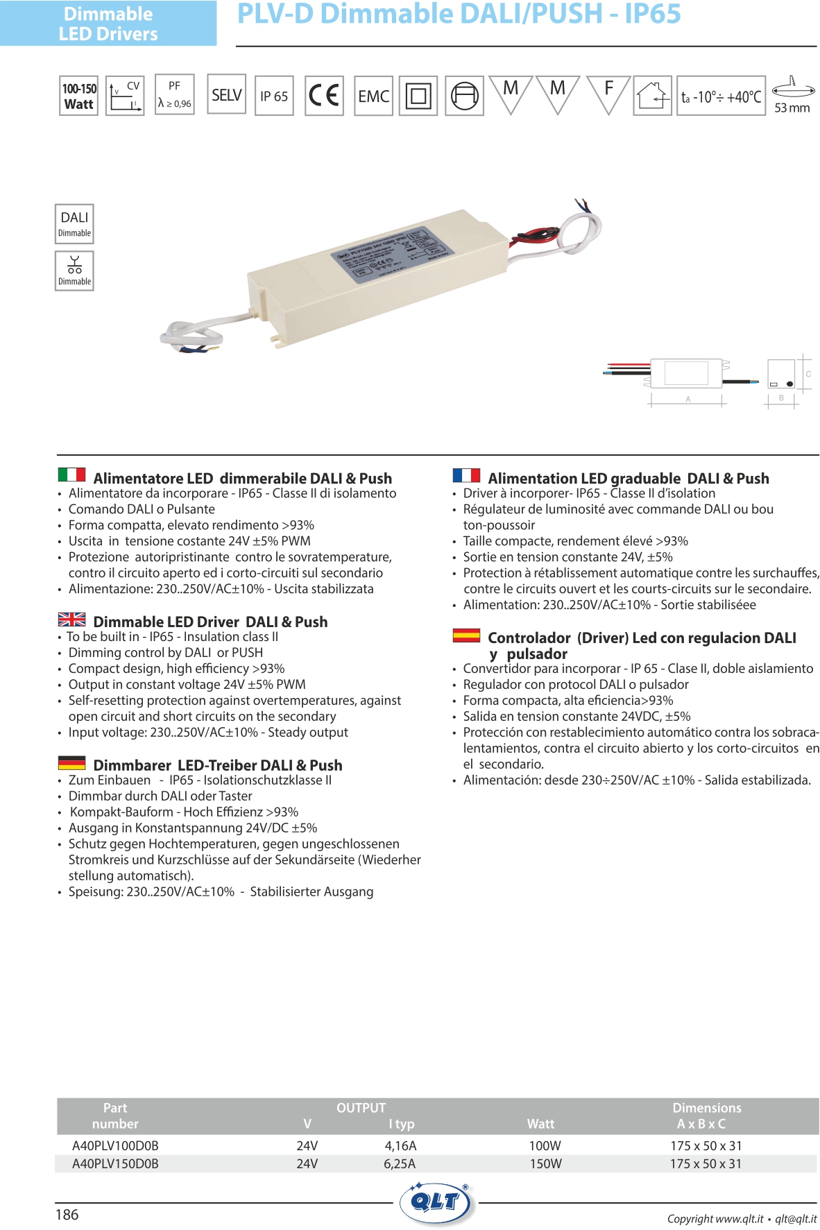 Qualitron S.r.l. | Exhibitor Light + Building 2026 | PBXD Dimmable LED ...