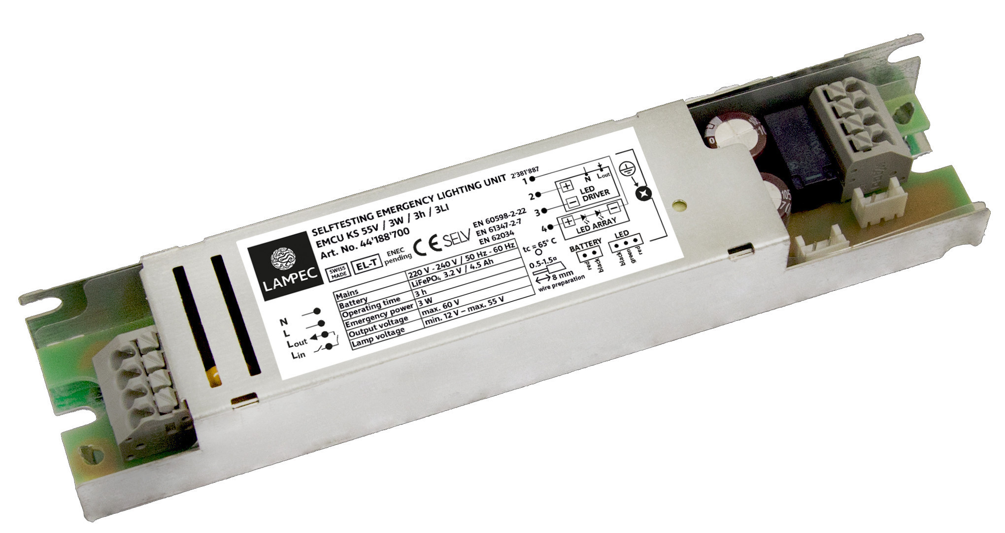 EMCU K LED Emergency Conversion Inverter