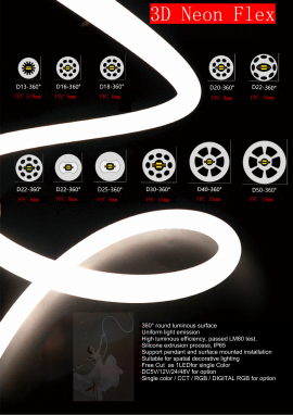 3D Neon Flex Light 