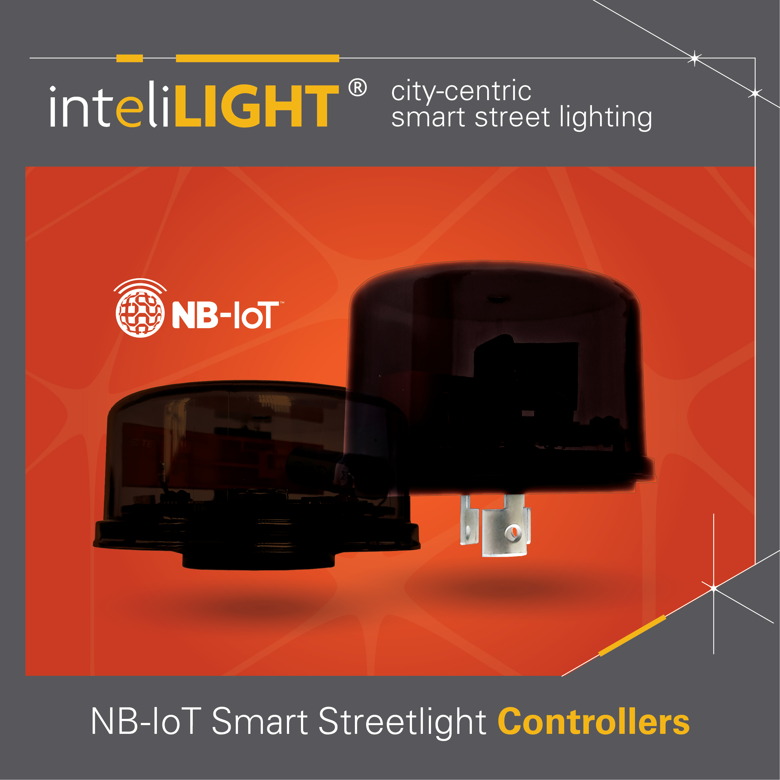 inteliLIGHT® NB-IoT compatible smart street lighting