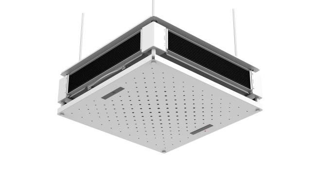 4 side upper air UVC disinfection system