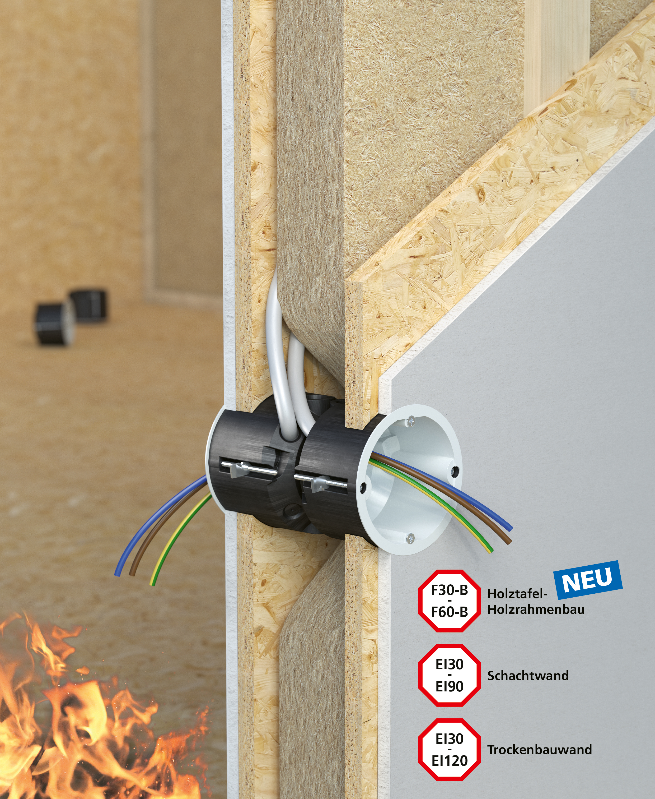 Fire protection boxes HWD 90