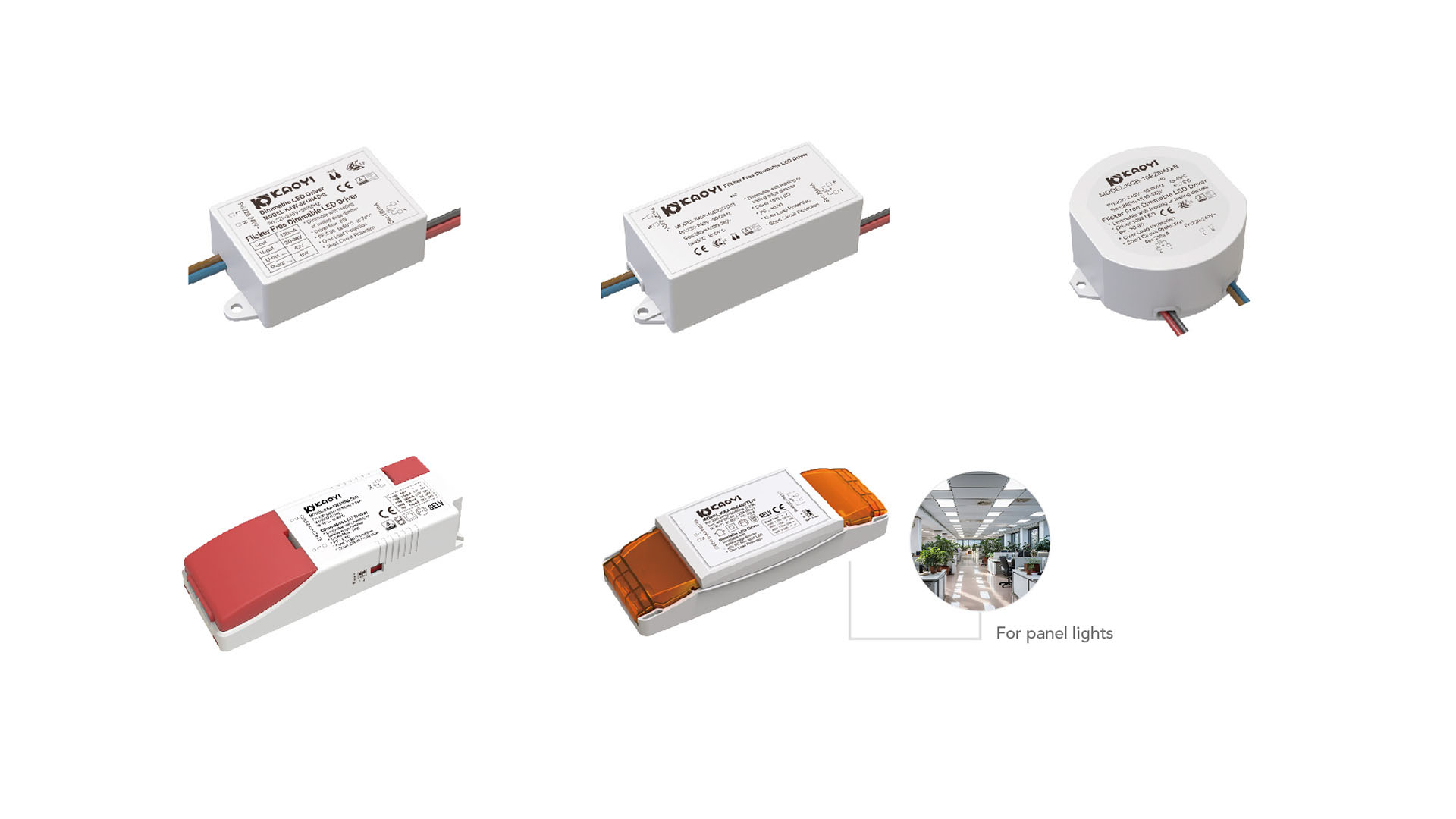 Dimmable Flicker Free Constant Current LED Driver