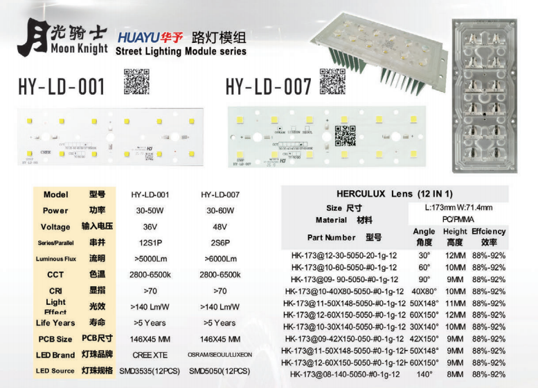 Street light modules (Moon Knight)