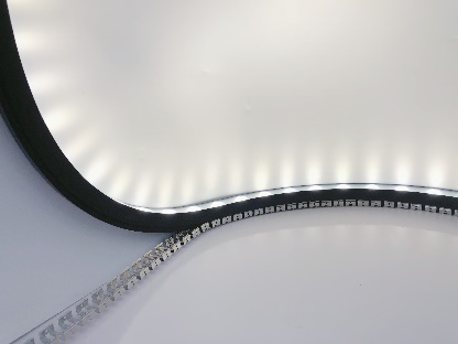 Flexible wall washer