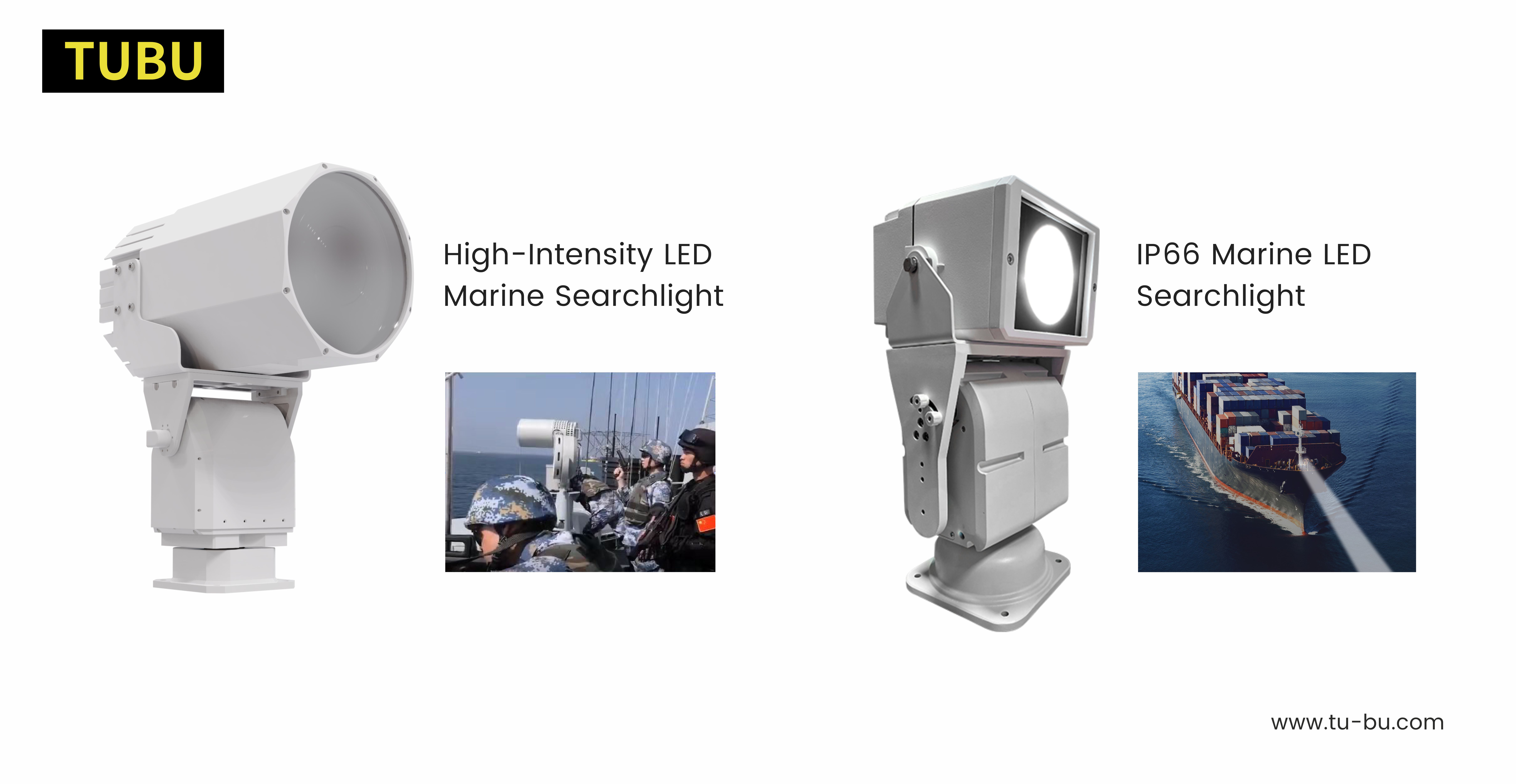 LED Marine Searchlight