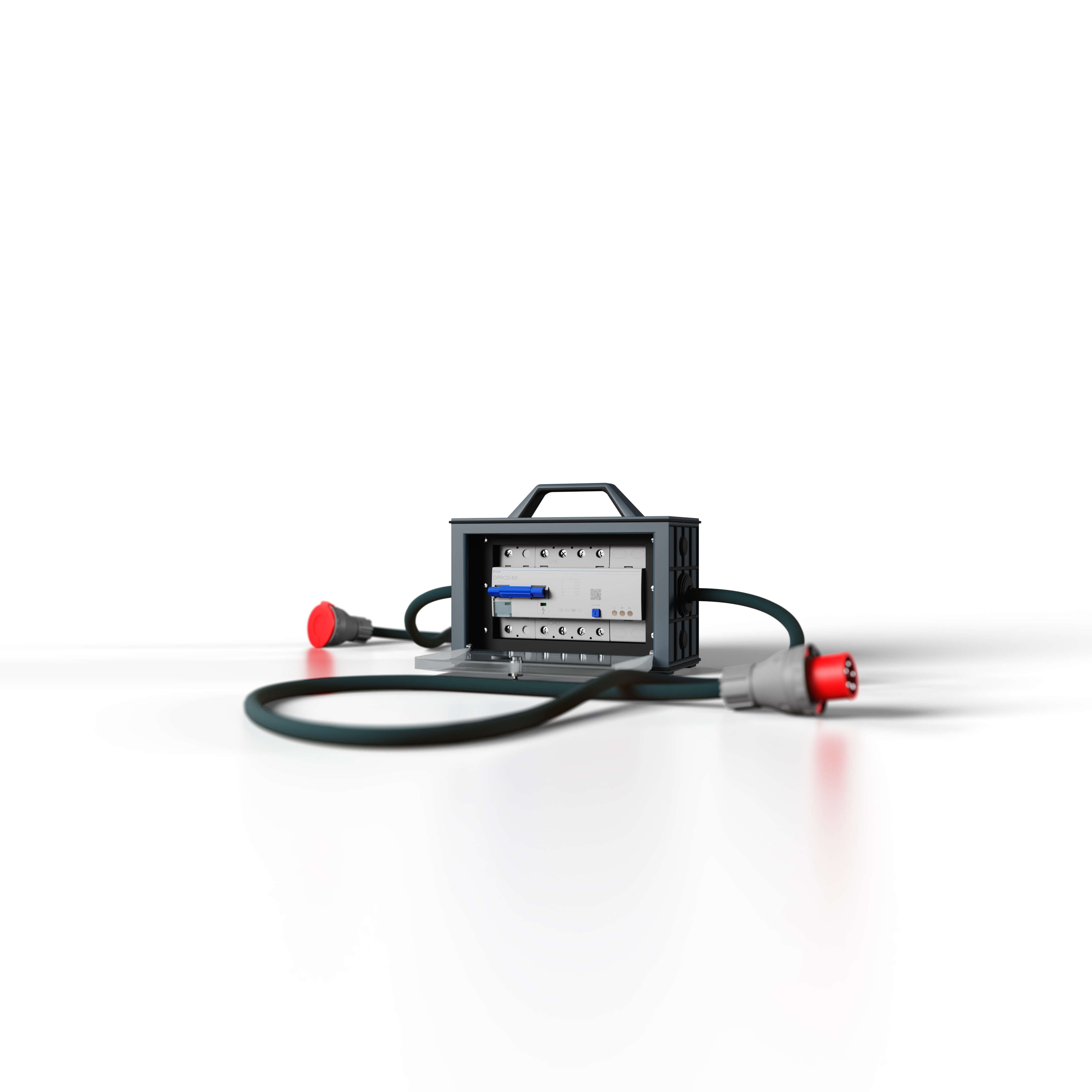 The safe way to use three-phase current DPRCD-M: compact core for personal protection switches