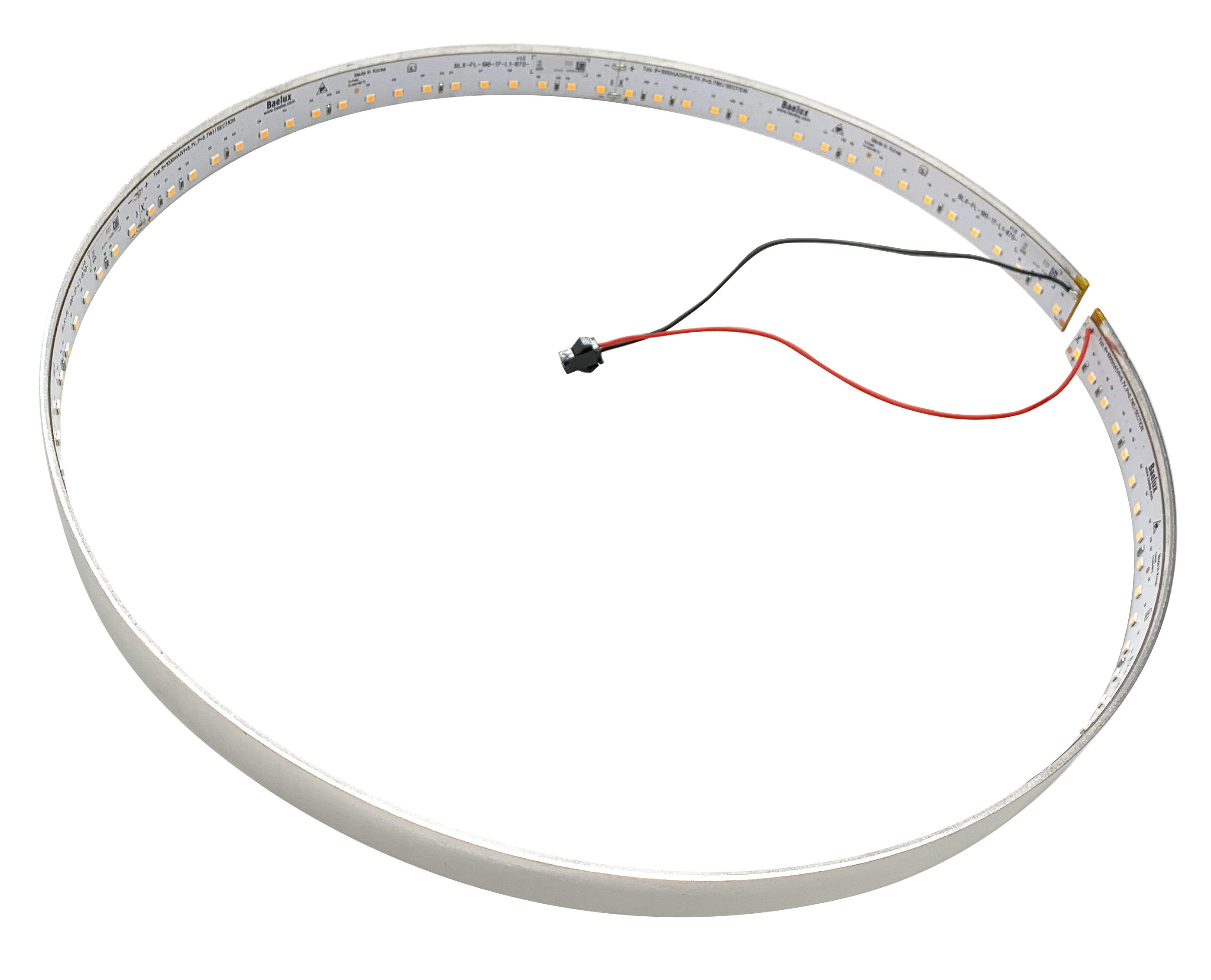 Flexible LED Module on Aluminum Ring for Edge-lit Applications