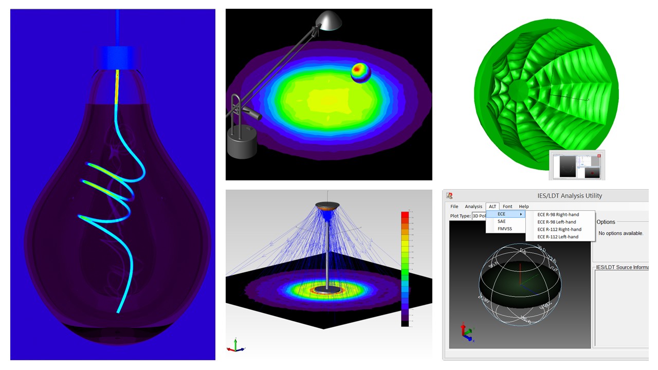 TracePro, software for design and analysis of illumination and optical systems
