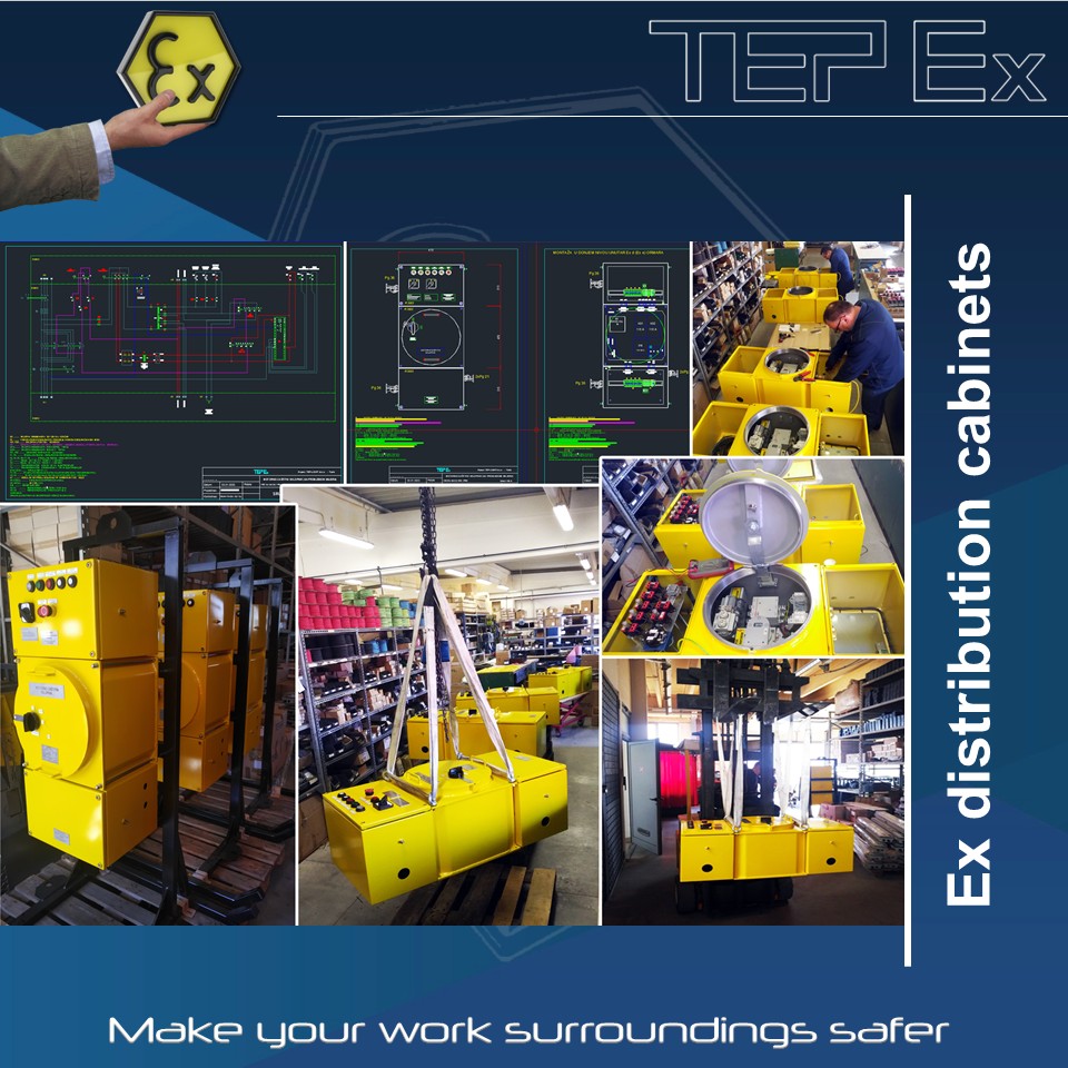 Explosion proof distribution cabinets  / Ex panels 