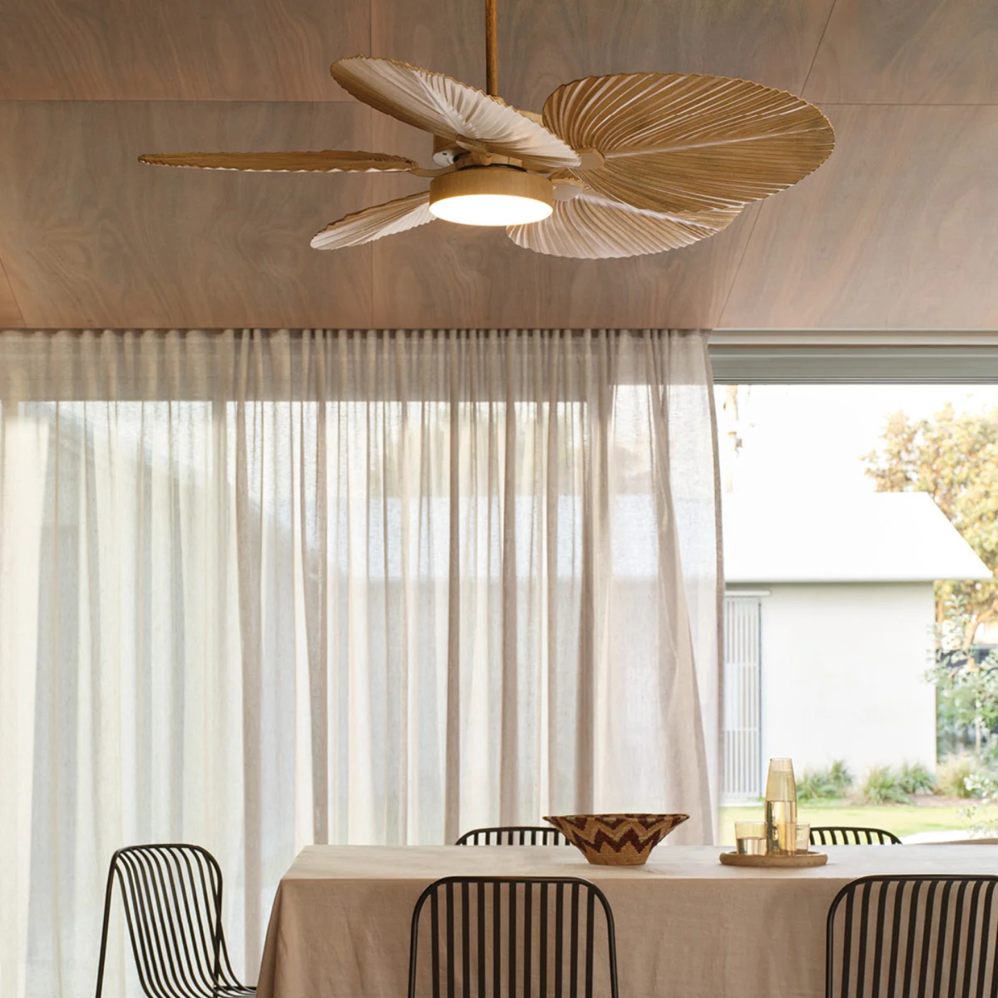 Lucci air ceiling fan Bali with LED light kit