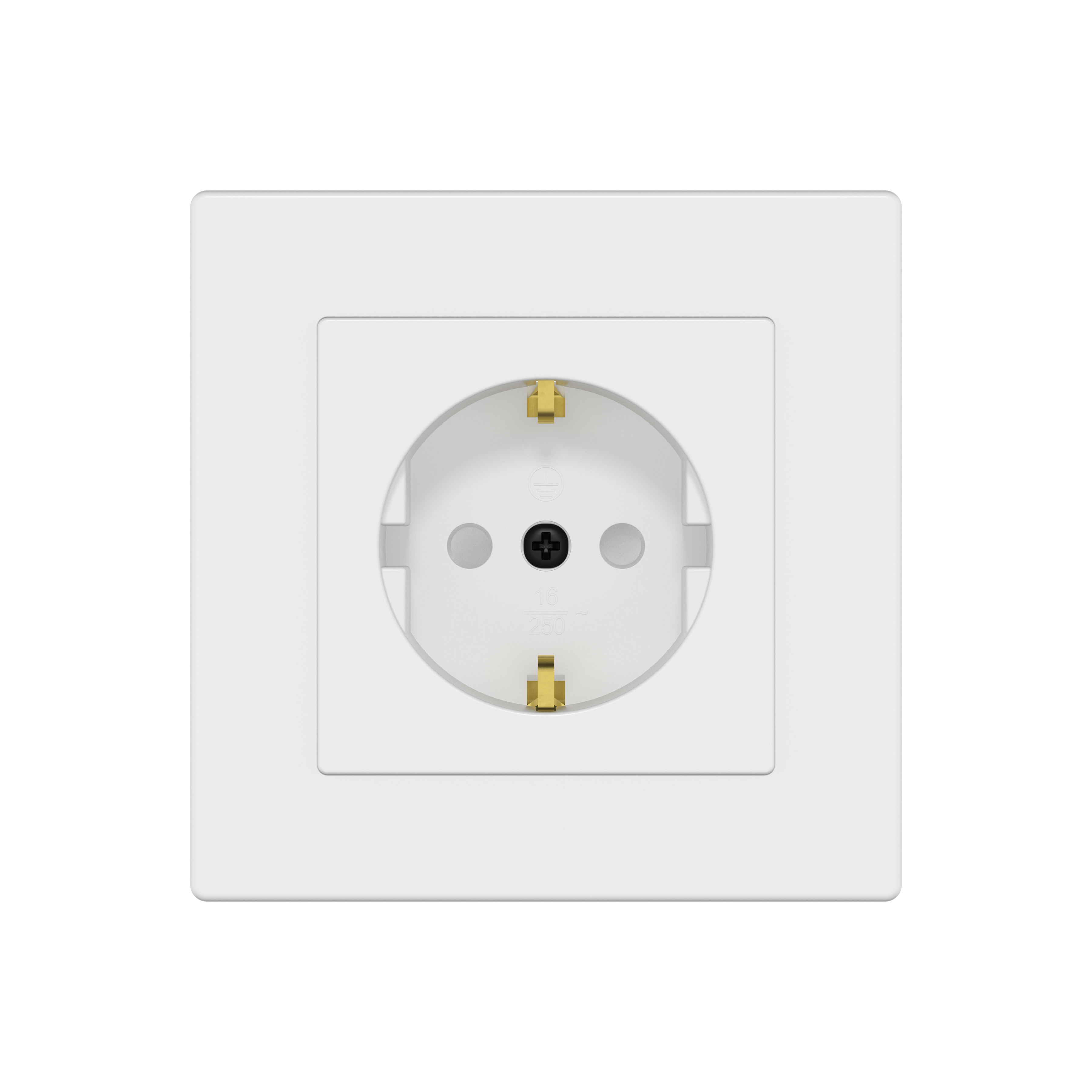 LIDER Schuko Socket with Tamper-Resistant Safety Shutters