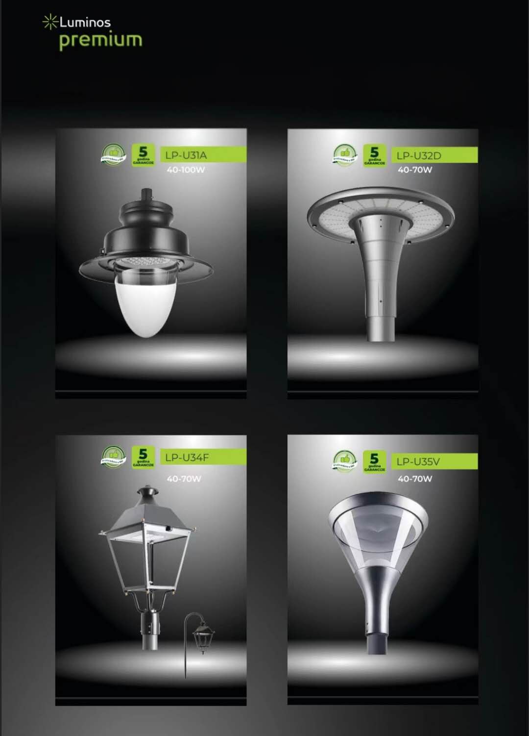 Luminos Led Luminos d.o.o. | Exhibitor Light + Building 2026 | LED street lamp LPU-20