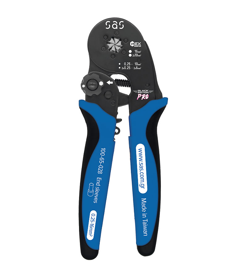 Hexagonal crimper sas