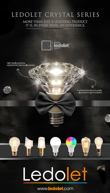 CRYSTAL-DIAMOND LED BULB