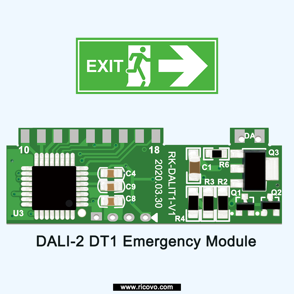 DALI-2 DT1 Emergency Module