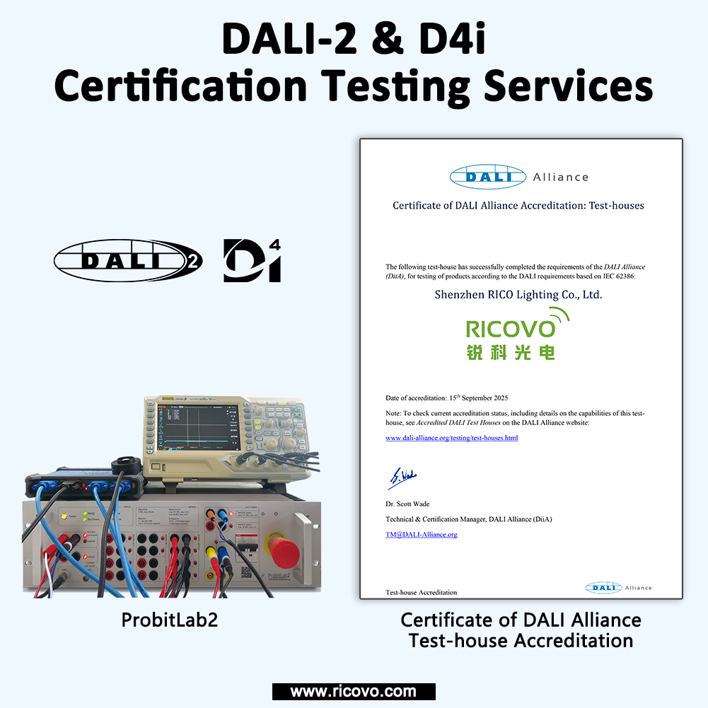 DALI-2 & D4i Certification Testing Services