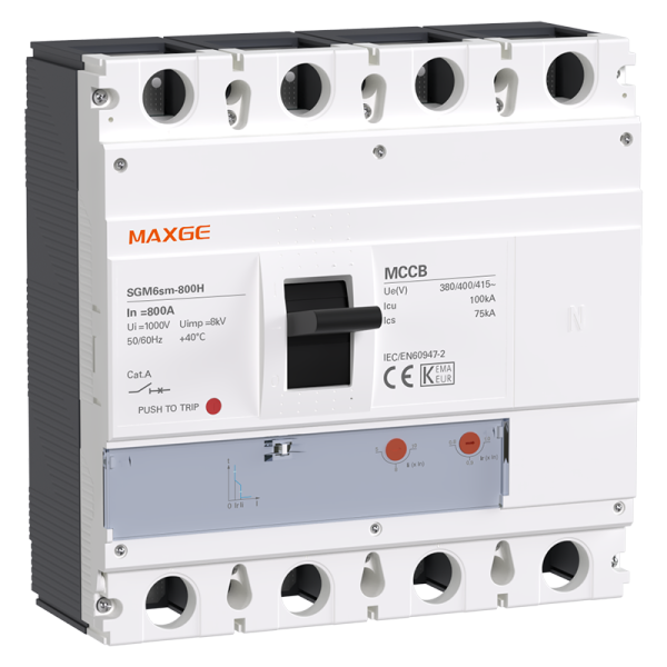 Thermal-adjustable type MCCB