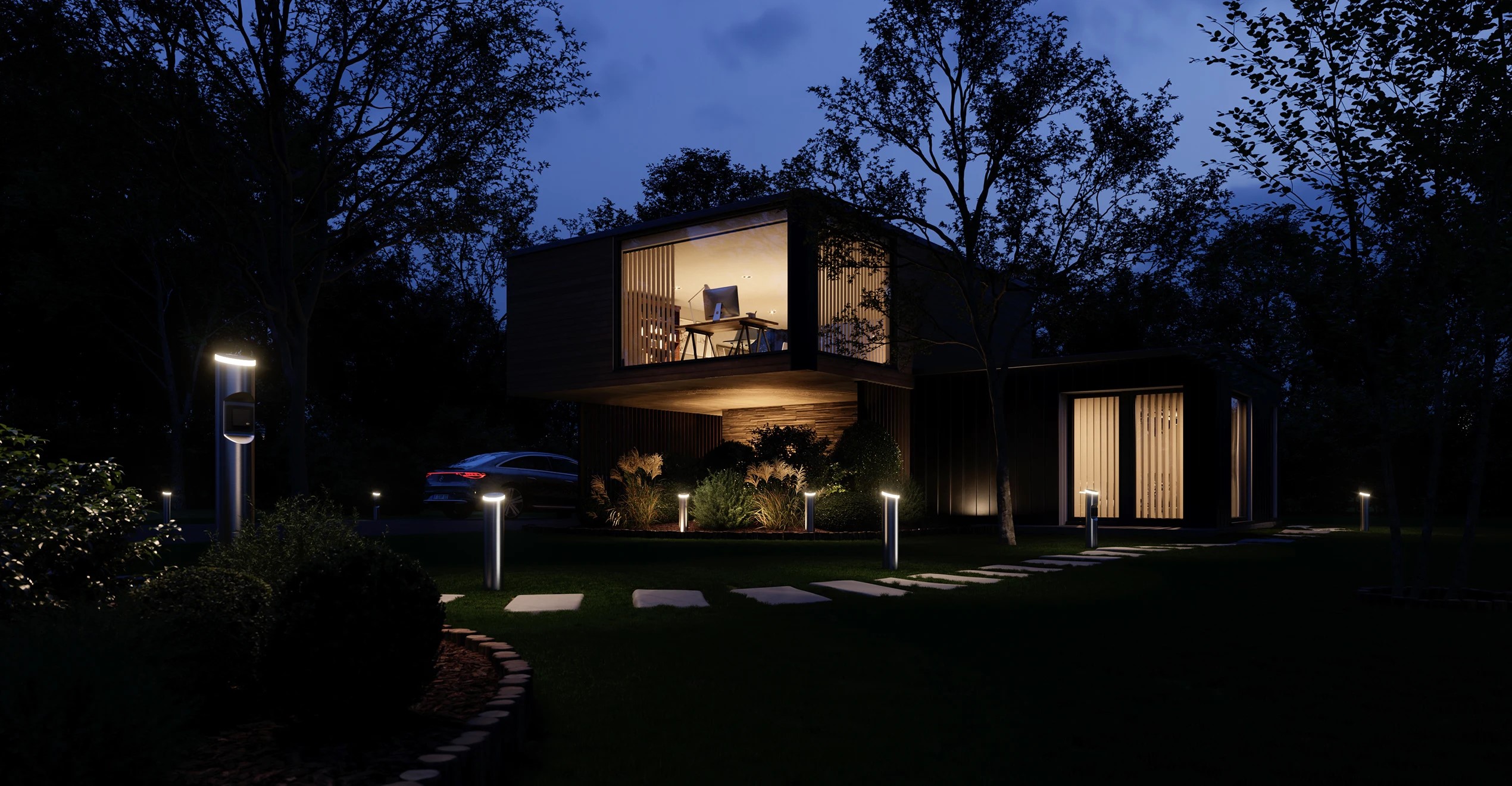 Outdoor lighting | Creating atmosphere through design
